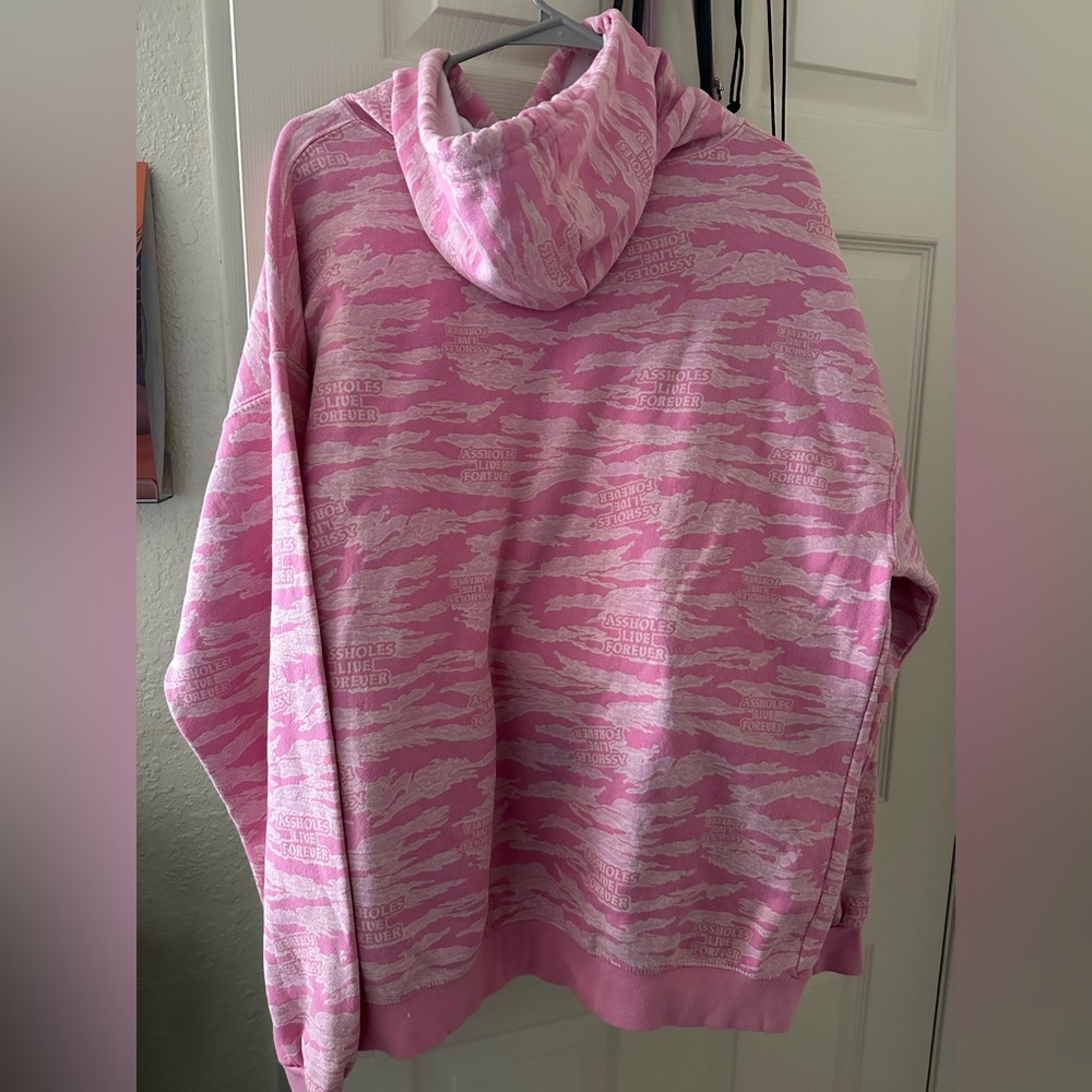 Pink Graphic Hoodie - A$$holes Live Forever - Picture 4 of 4